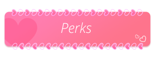 Perks Panel from Cute Hearts Panels Theme.